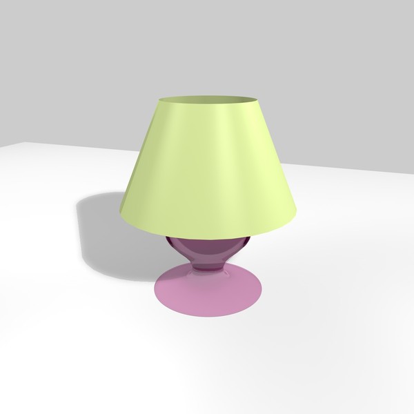 3d c4d table lamp - TABLE LAMP 8 by Carrara1